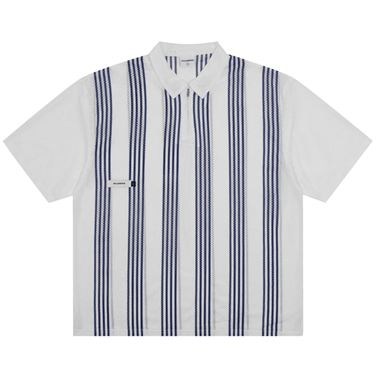 Students Howards Mesh Zip Polo "White"