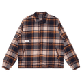 Students Fitzroy Flannel Shirt Jacket "Navy"