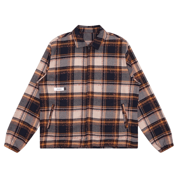 Students Fitzroy Flannel Shirt Jacket "Navy"