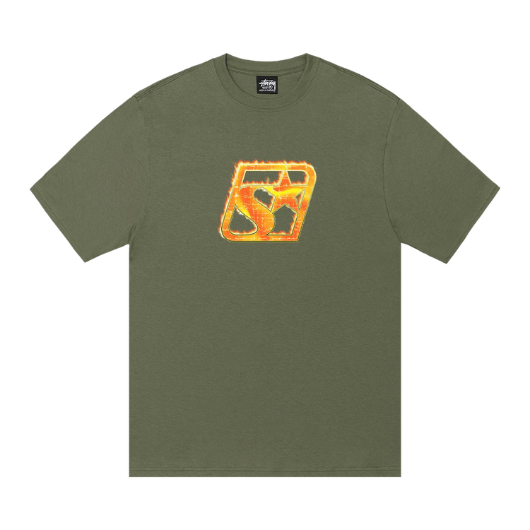 Stussy Blaze Tee "Olive"