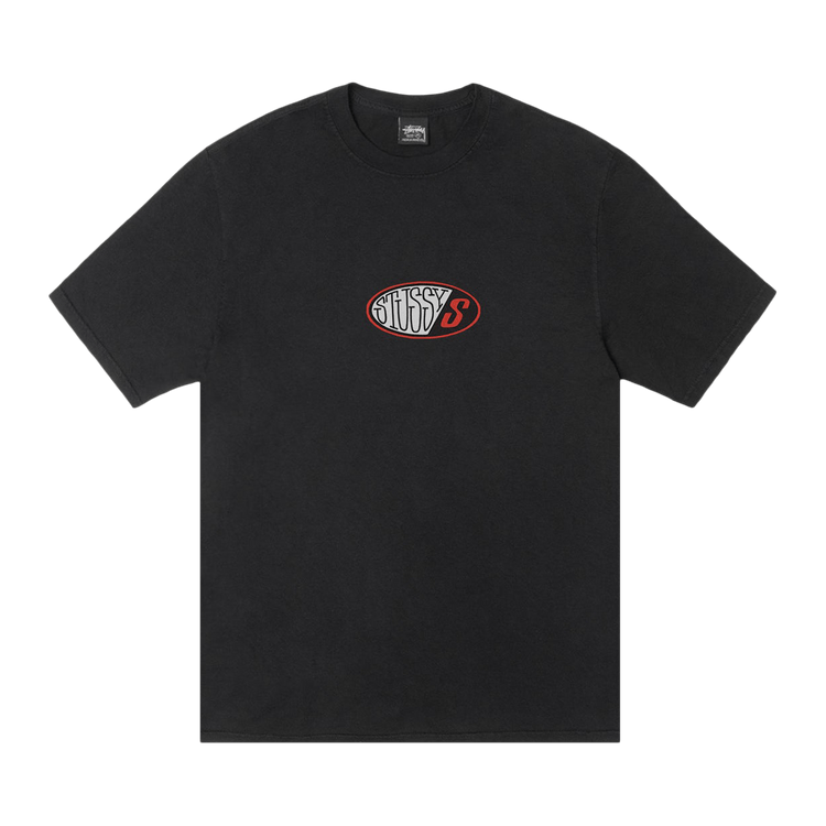 Stussy Pitstop Tee Pigment Dyed "Black"