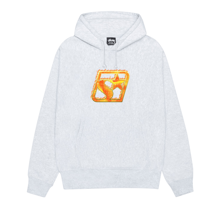 Stussy Blaze Hoodie "Ash Heather"