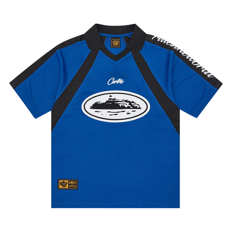 Corteiz Alcatraz Football Jersey "Blue"