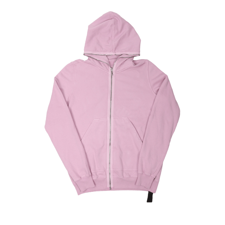 Rick Owens DRKSHDW Gimp Zip-Up Hoodie "Dirty Pink"