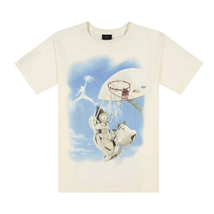 Air Jordan x Honor The Gift Russell Westbrook Crossover Cartoon T-Shirt "White"