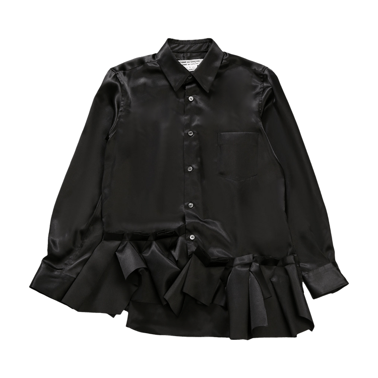 Comme des Garçons Frill Hem Blouse "Black"