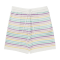 Casablanca Flower Crochet Shorts "Multicolor"