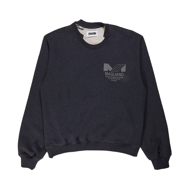Magliano Polisportiva Crewneck Sweatshirt "Black"