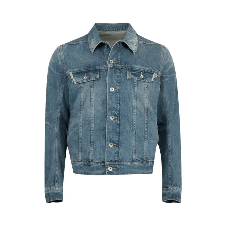 Rick Owens DRKSHDW Trucker Jacket "Washed Indigo"