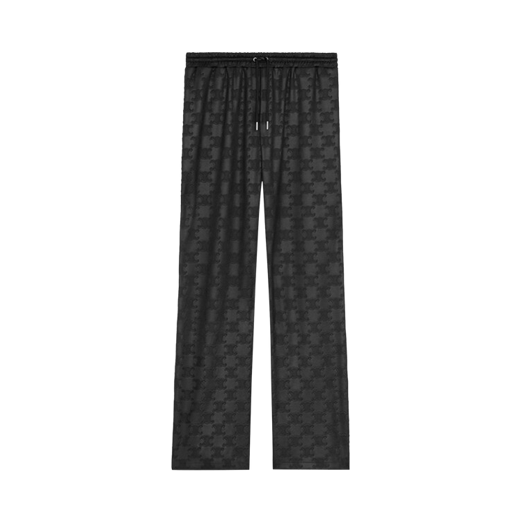 CELINE Triomphe Jersey Tracksuit Pants "Black"