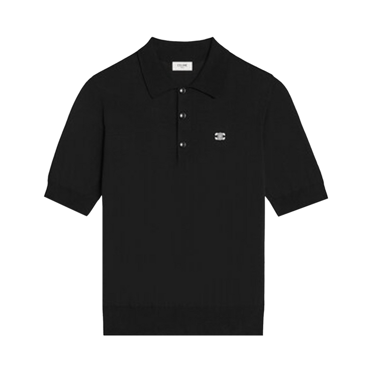 CELINE Triomphe Polo "Black"
