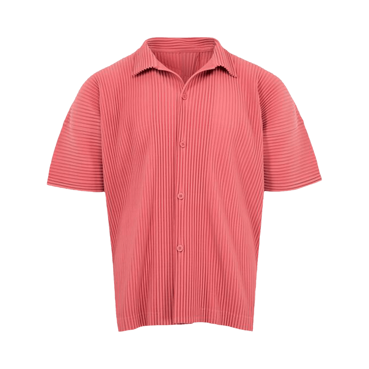 Issey Miyake MC April Polo "Dusky Red"