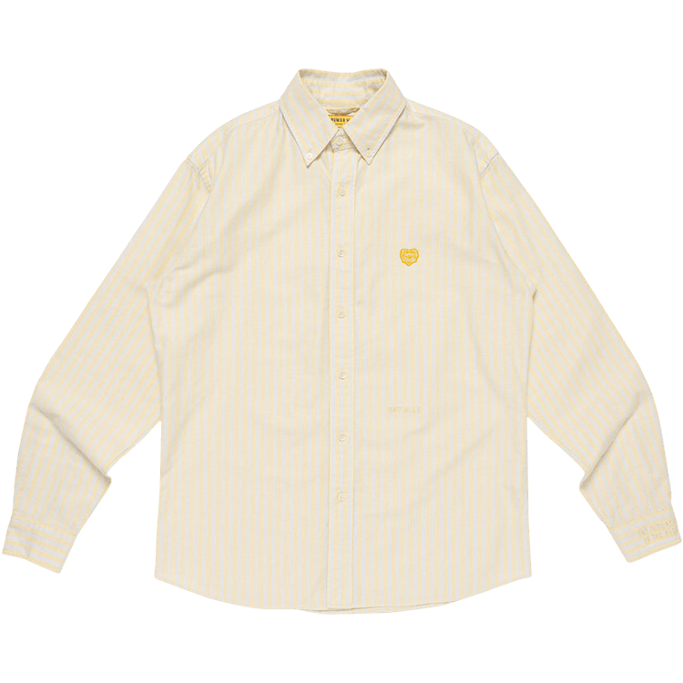 Human Made Striped BD Shirt "Yellow"