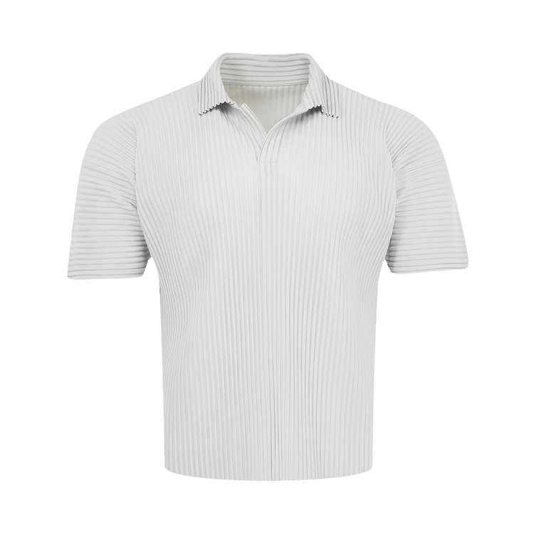 Issey Miyake Basic Shirt "Light Grey"