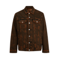Martine Rose Oversized Denim Jacket "Orange Laser"