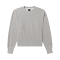 Noah High Rib Crewneck "Heather Grey"