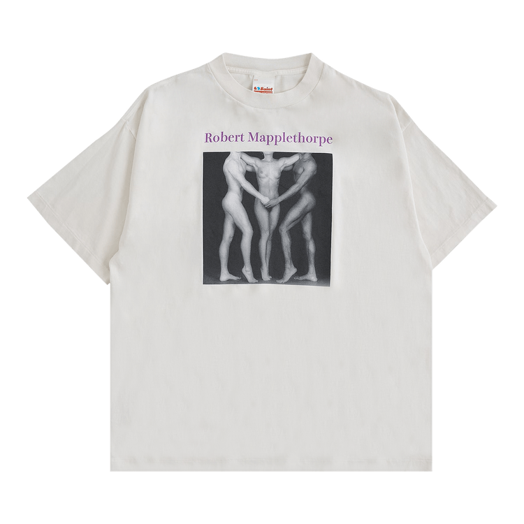 SAINT Mxxxxxx x Robert Mapplethorpe Embrace Tee "White"