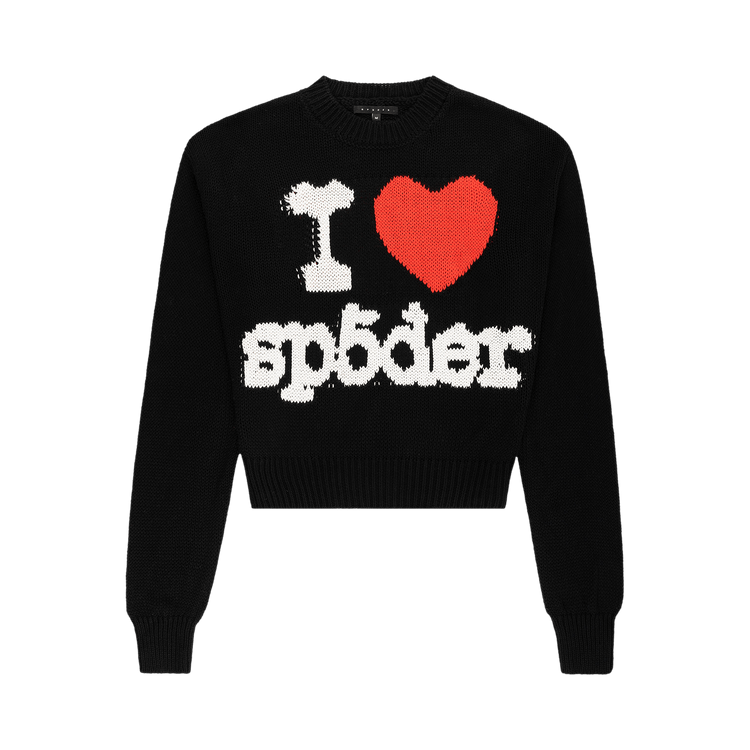 Sp5der Souvenir Sweater "Black"