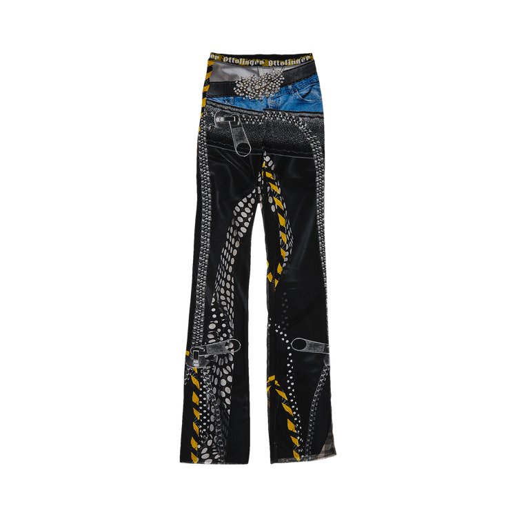 Ottolinger Mesh Pants "Polka Dot Zip Print"