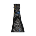 Ottolinger Mesh Maxi Dress "Polka Dot Zip Print"