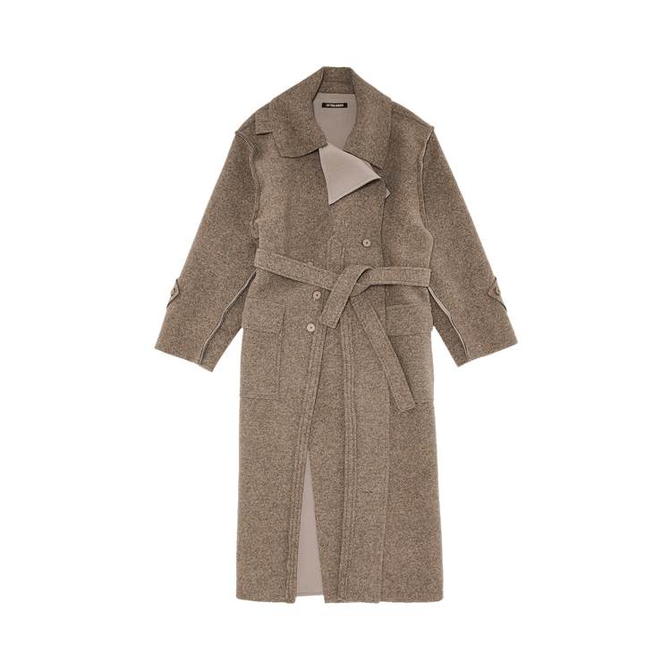Ottolinger Scuba Oversized Split Coat "Stone"
