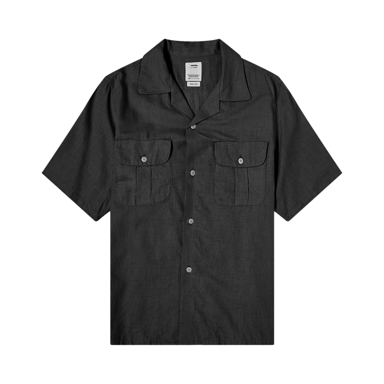 Visvim Keesey SP Short-Sleeve Shirt "Black"