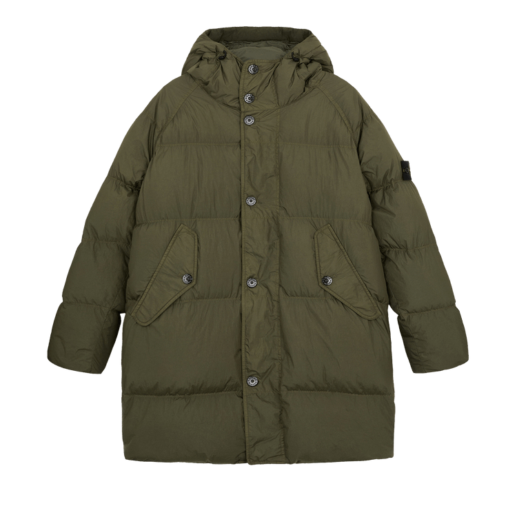 Stone Island Hooded Puffer Jacket "Musk"