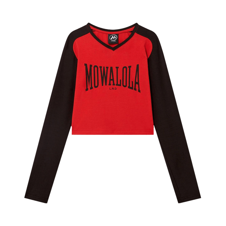 Mowalola College Tee "Red"