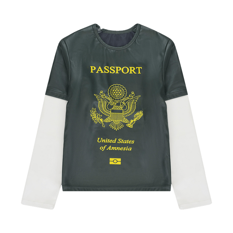 Mowalola Passport Tee "Green"