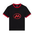 Mowalola Drop Out Tee "Black"