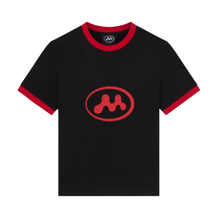 Mowalola Drop Out Tee "Black"
