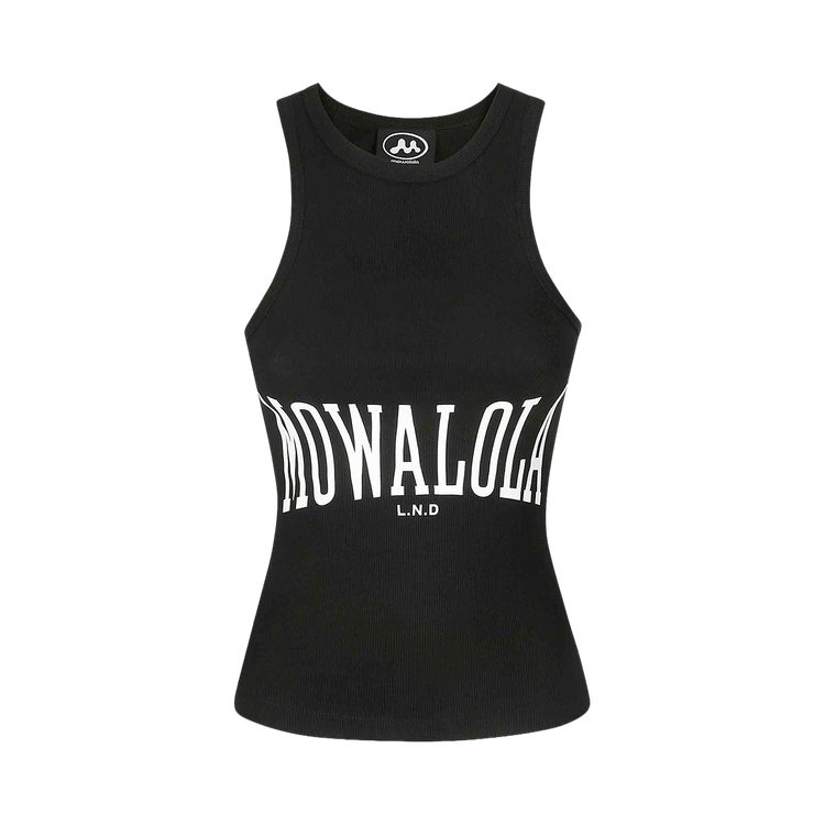 Mowalola Sweat Tank "Black"