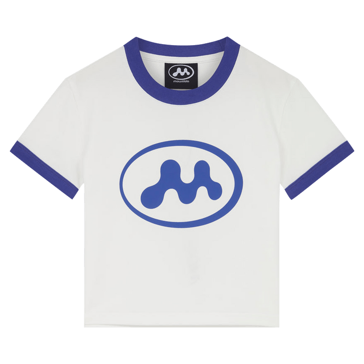 Mowalola Classic Baby Tee "White"