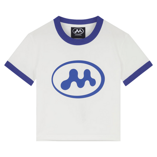 Mowalola Classic Baby Tee "White"