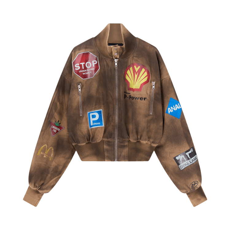 Mowalola Crash Bomber "Tan"