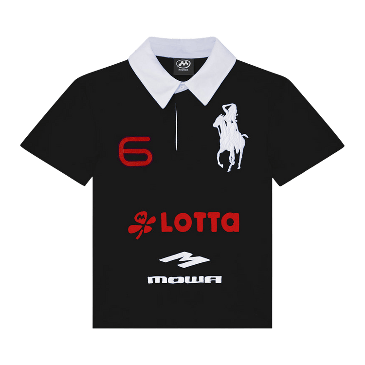 Mowalola ATL Polo "Black"