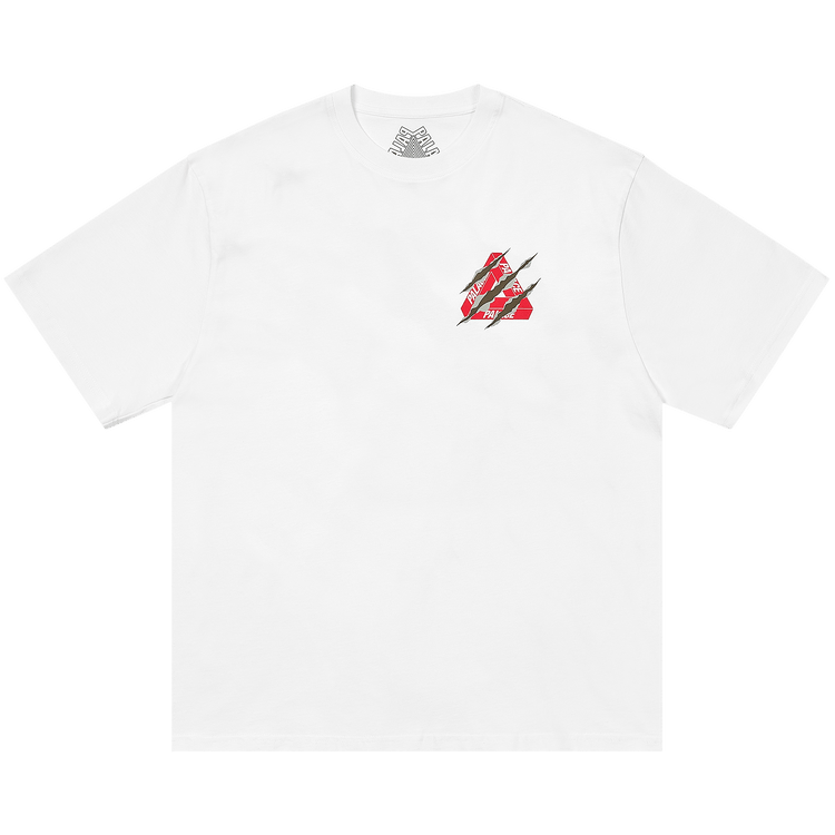 Palace Ripped Tri T-Shirt "White"