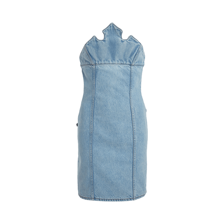 Coperni x Disney Crown Denim Dress "Blue"