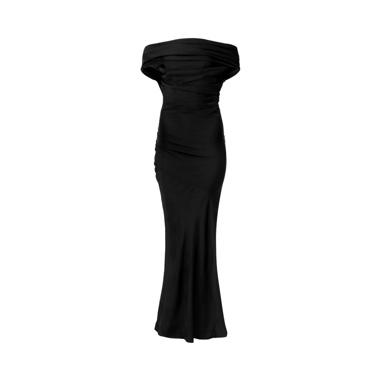 Entire Studios Sleeveless Bound Dress "Obsidian"