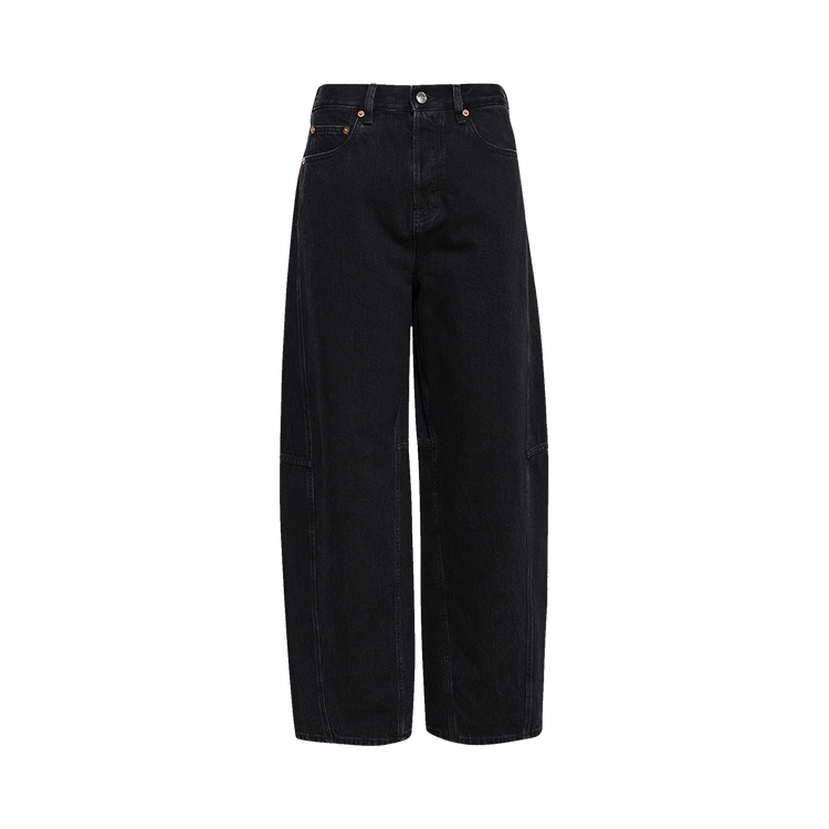 Gucci Balloon Denim Pant "Black"