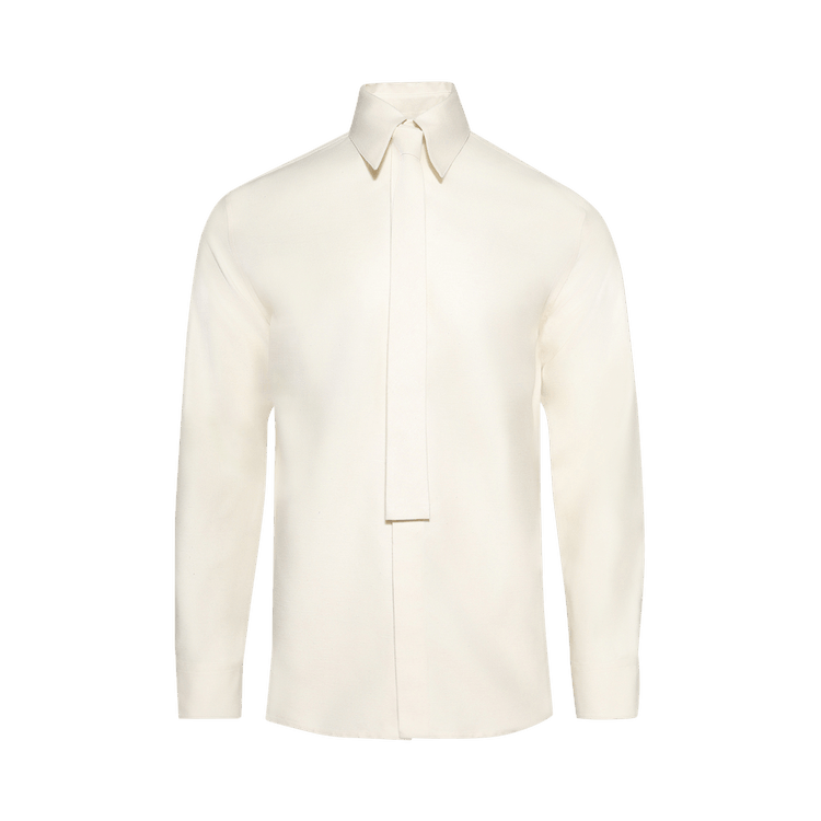 Jil Sander Tie-Detail Shirt "Cloud"