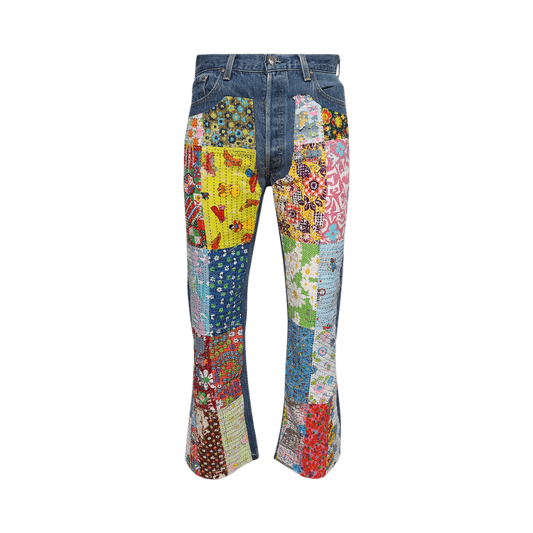 READYMADE Patchwork Jeans "Blue"