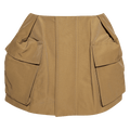 Sacai Grosgrain Shorts "Beige"