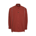Martine Rose Cut Overshirt "Red/Yellow"