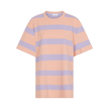 Rabanne Stripe Tee "Peach/Lavander"