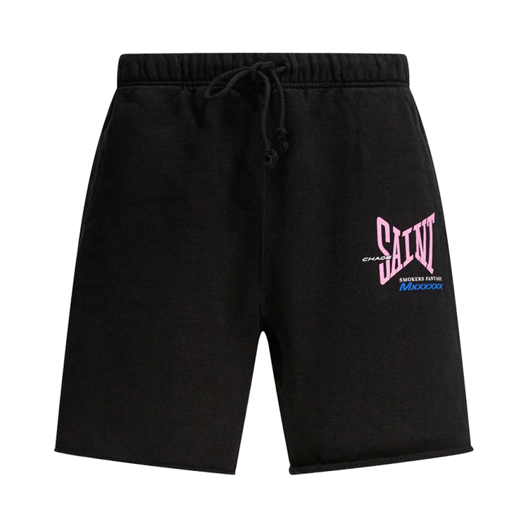 SAINT Mxxxxxx Ribon Saint Sweatshort "Black"