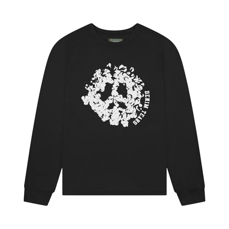 Denim Tears Peace Wreath Long-Sleeve Tee "Black"