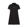 Courrèges Interlock Tracksuit Mini Dress "Black"
