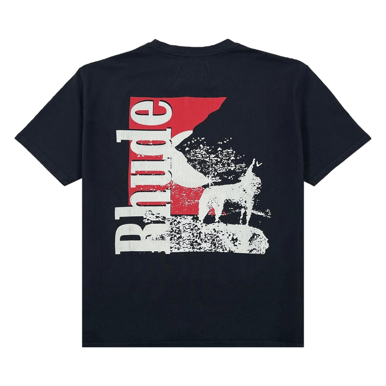 Rhude Moonlight Wolf Pocket Tee "Black"