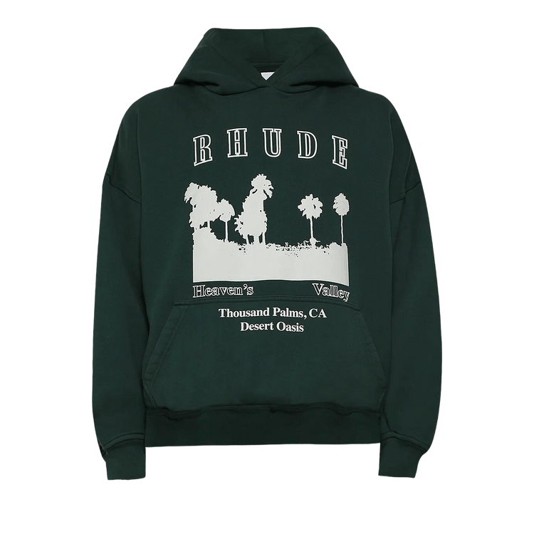 Rhude Thousand Palms Hoodie "Green"
